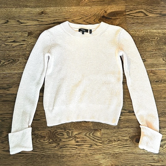 Theory Crew Neck Shaker Sweater